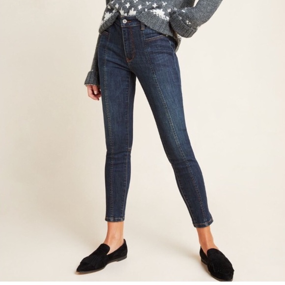 Anthropologie Denim - •Anthropologie Pilcro Front Seam Denim Leggings•